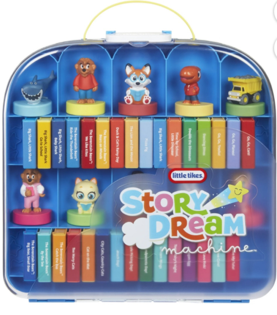 Brand new carrying case for the Little Tikes Story Dream Machine stories!! 