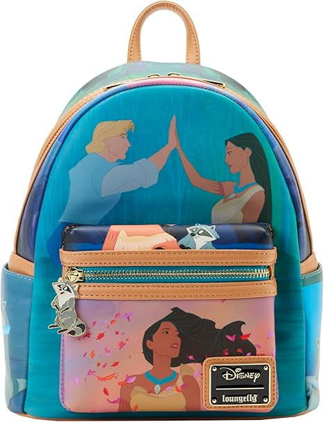 Loungefly Disney Pocahontas Princess Scene Mini Backpack | Amazon (US)
