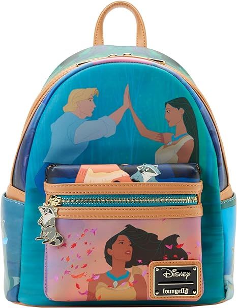Loungefly Disney Pocahontas Princess Scene Mini Backpack | Amazon (US)