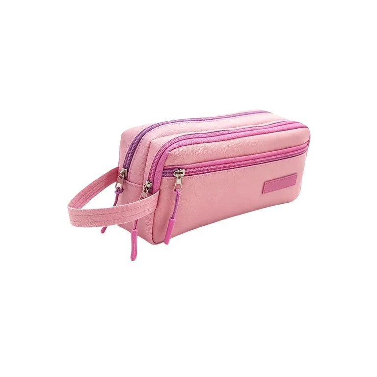 OCCOA Layer Large Capacity Transparent Pencil Case for Students Portable Large Capacity Stain Dur... | Walmart (US)