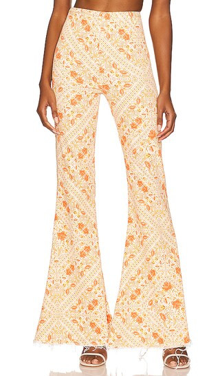Belmont Pull On Trouser in Patchwork Paisley | Revolve Clothing (Global)