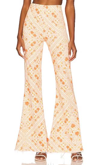 Belmont Pull On Trouser in Patchwork Paisley | Revolve Clothing (Global)