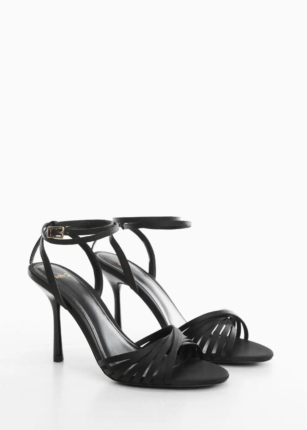 Strappy heeled sandals -  Women | Mango United Kingdom | MANGO (UK)