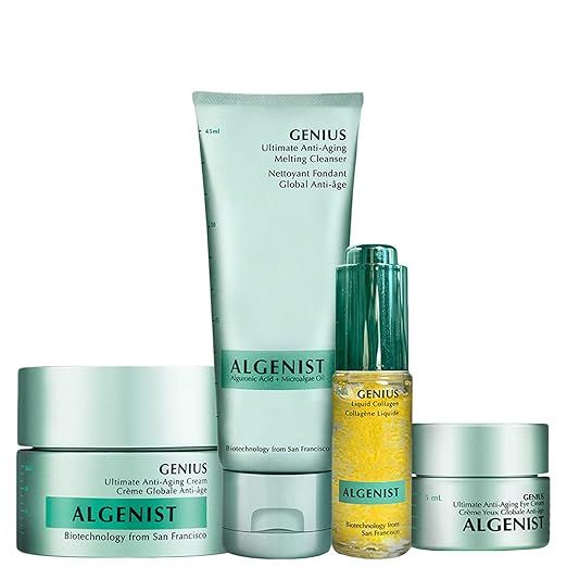 Algenist Pure GENIUS Collection Kit - Liquid Collagen, Ultimate Anti-Aging Melting Cleanser, Eye ... | Amazon (US)