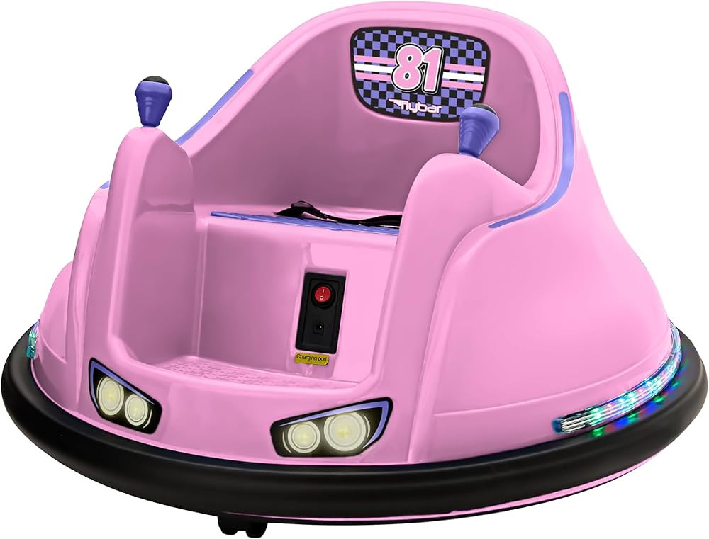 Flybar FunPark 6V Bumper Car for Toddlers, Electric Toddler Ride On Toys for Kids, Baby, Ages 1.5... | Amazon (US)