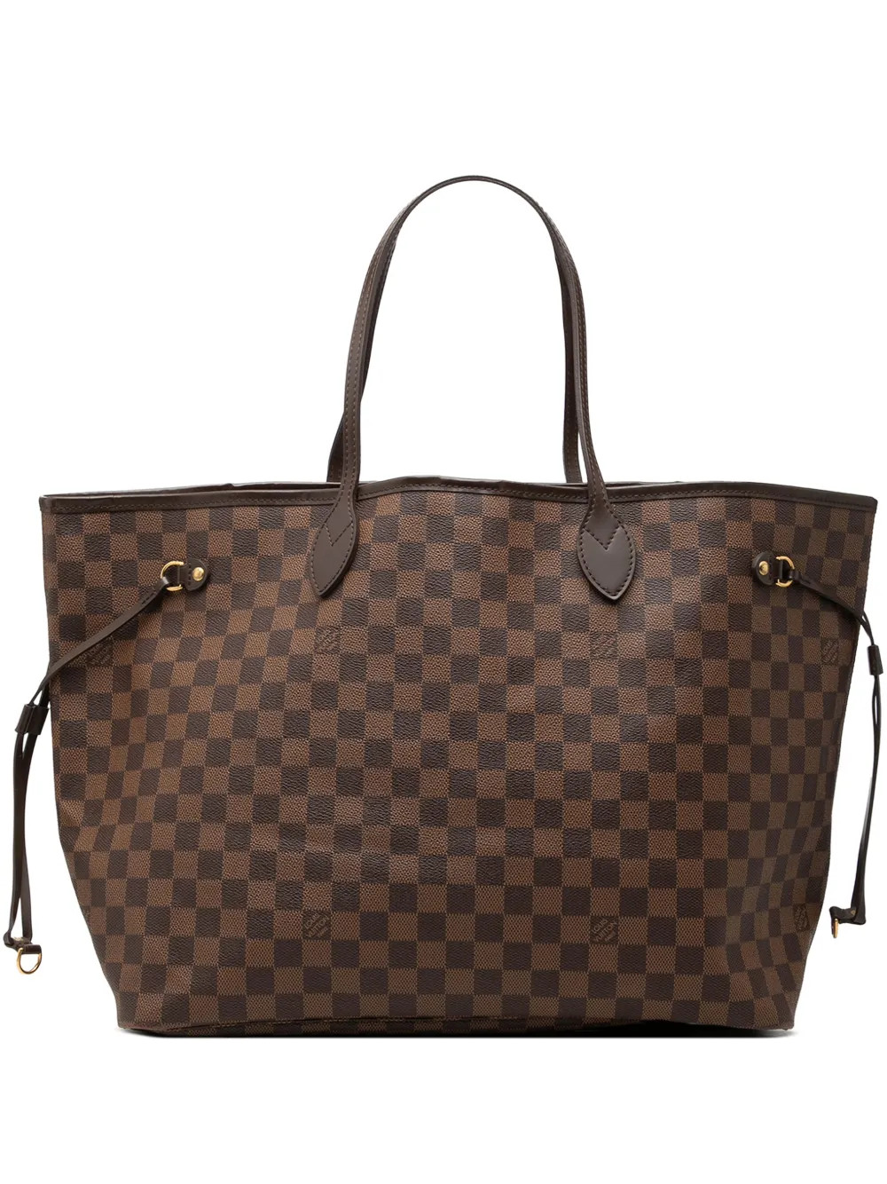 Louis Vuitton Pre-Owned 2011 Damier Ebene Neverfull GM tote bag - Brown | Farfetch Global