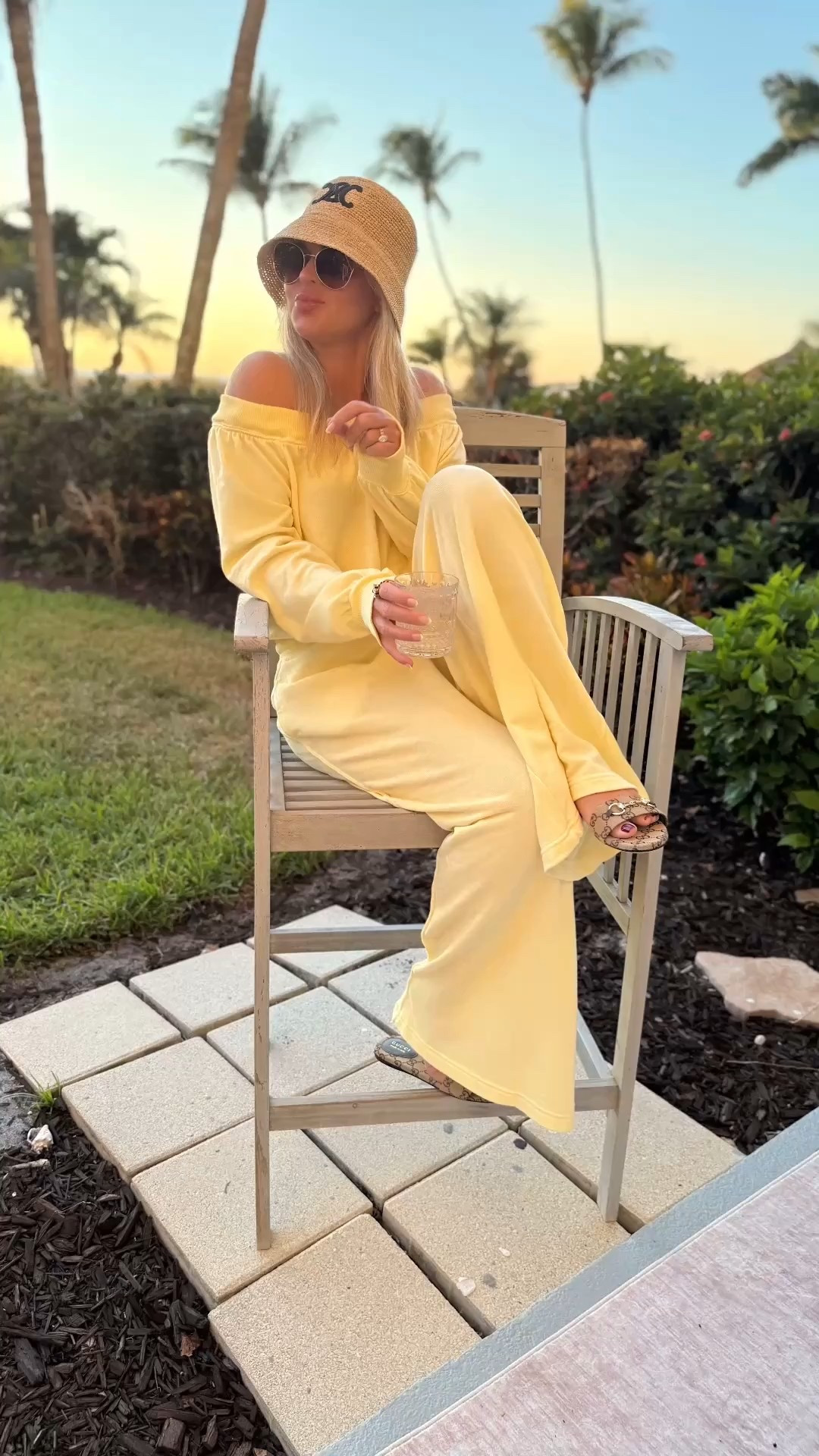Wearing small! Love this jumpsuit so much and of course had to have the yellow!💛 my fave color! Lots of compliments on this one too!

Resort wear. Yellow. Jumpsuit. Vacay. Slides. Sandals. Gucci 


#LTKTravel #LTKootd #LTKSeasonal