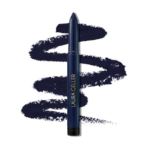 LAURA GELLER NEW YORK Kajal Longwear Kohl Eyeliner Pencil - Midnight Blue Kohl - Caffeine and Vitamin E - Smooth & Blendable Liner - Built-In Sharpener | Amazon (US)