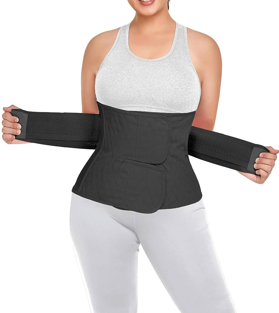 Postpartum Belly Band Abdominal Binder Post Surgery C-section Belly Binder Wrap Girdle Recovery B... | Amazon (US)