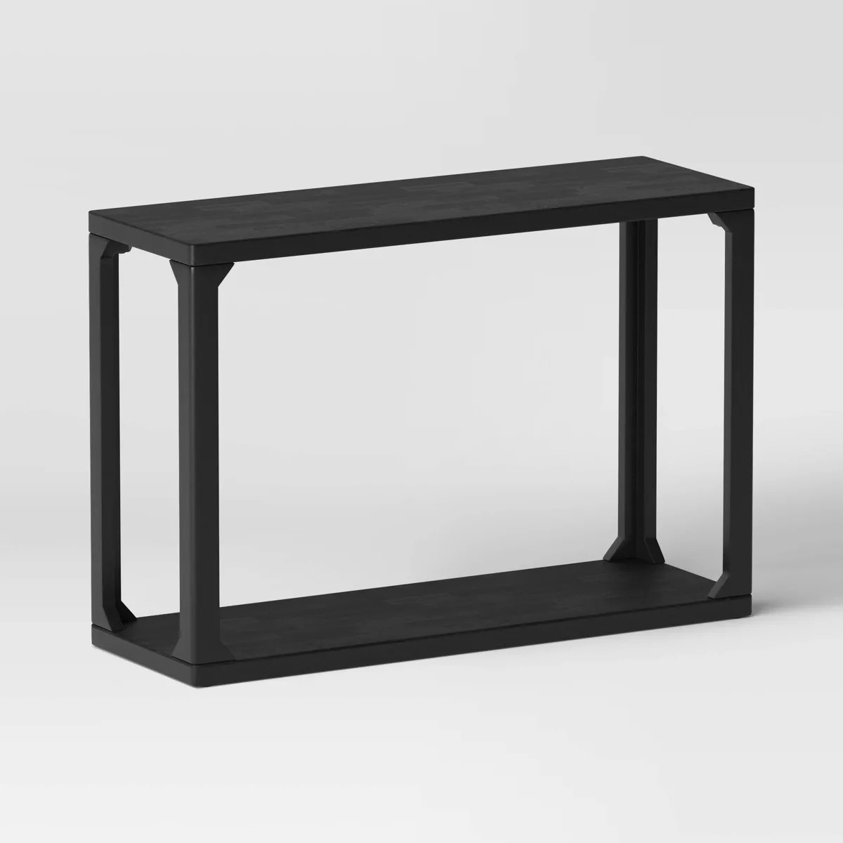 Castalia Console Table Black - Threshold™: Wood Frame, Rectangular Sofa Table for Entryway | Target