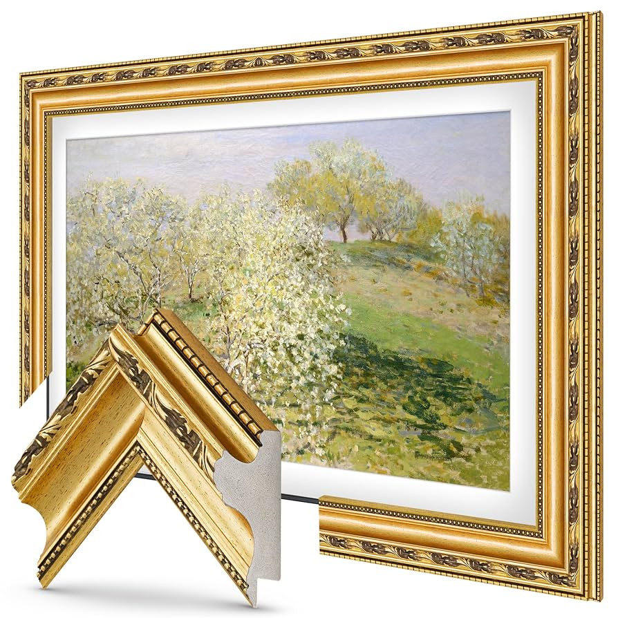Frame My TV Deco TV Frames - Ornate Gold Smart Frame Compatible ONLY with Samsung The Frame TV an... | Amazon (US)