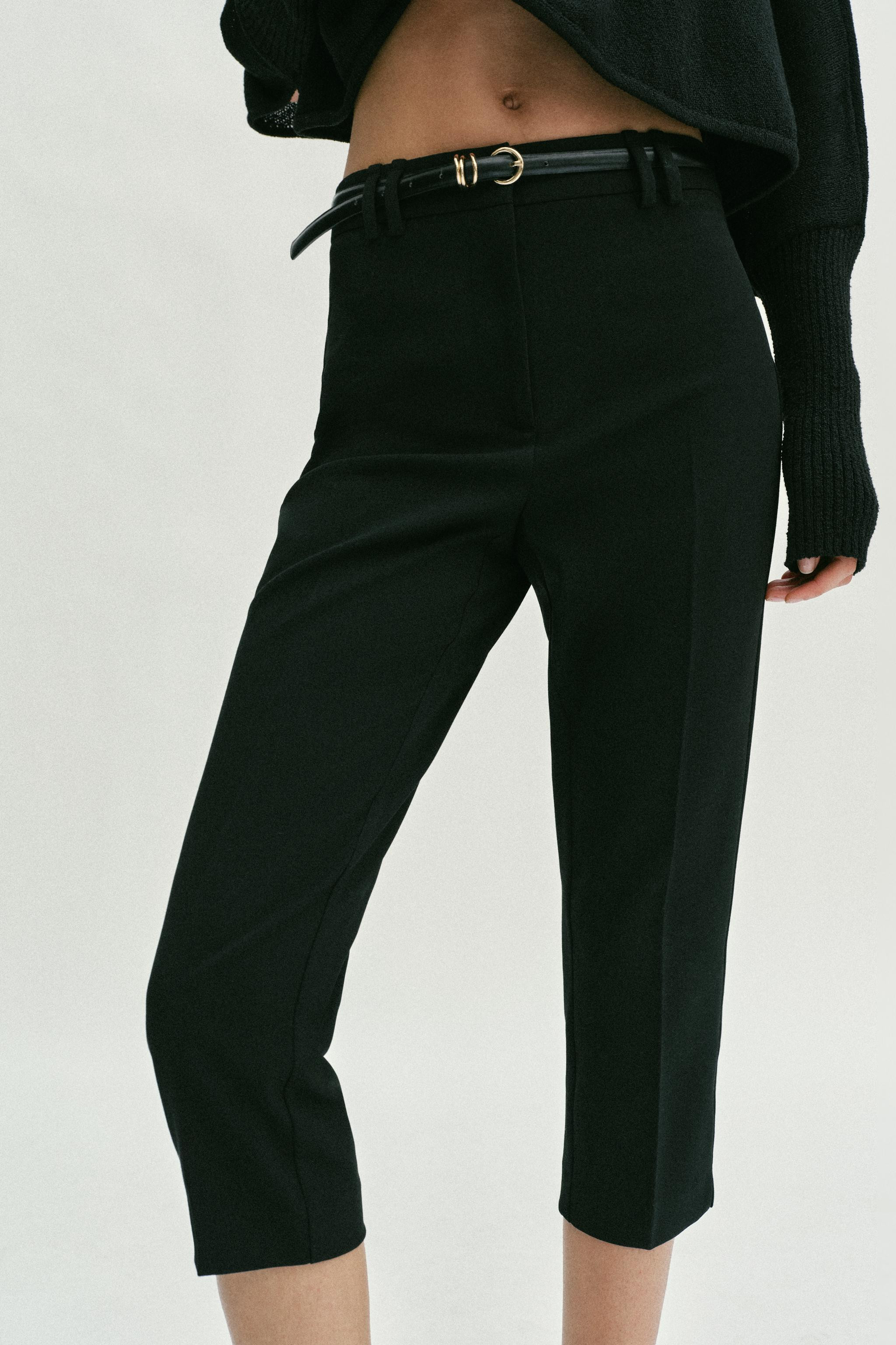 CAPRI TROUSERS WITH BELT | Zara FR
