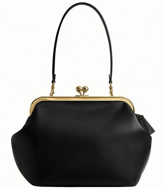 Kisslock 27 Leather Frame Shoulder Bag | Dillard's