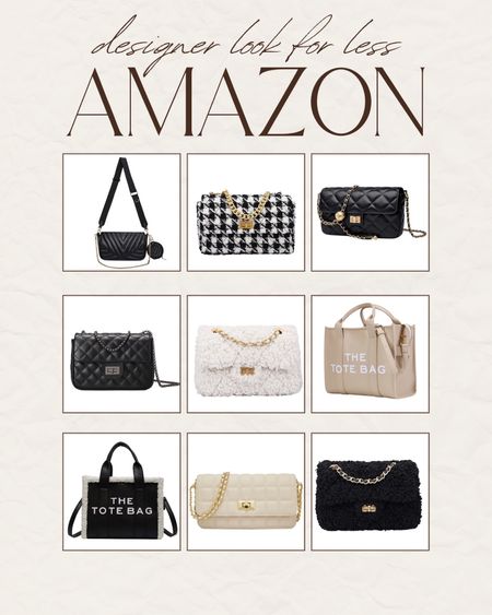 Designer look for less bags from Amazon #founditonamazon 

Lee Anne Benjamin 🤍