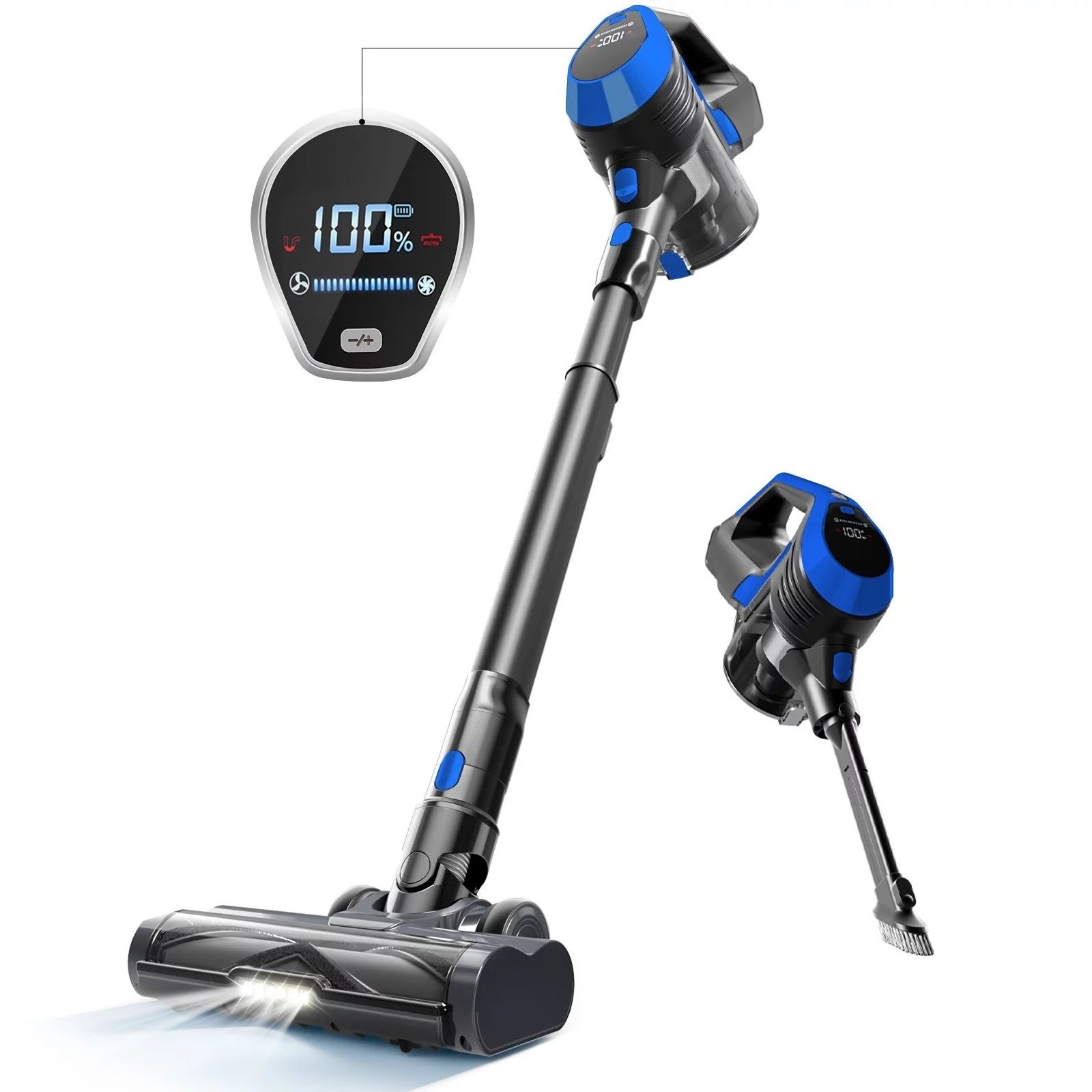 Moosoo XC1 Lightweight Cordless Stick Vacuum Cleaner | Walmart (US)