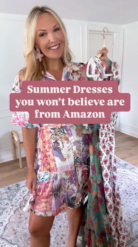 You won’t believe these are from Amazon! I’m wearing a med. summer dresses 

#LTKSeasonal #LTKStyleTip #LTKMidsize