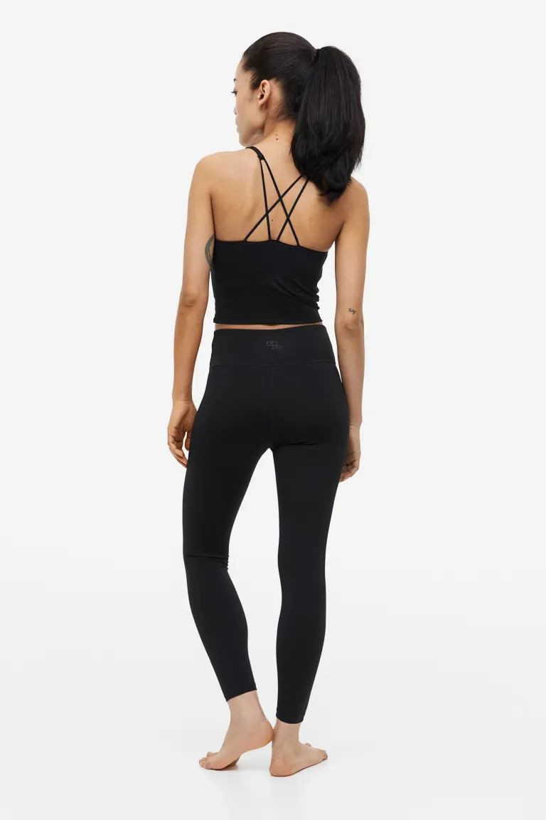 DryMove™ Ankle-length sports tights | H&M (UK, MY, IN, SG, PH, TW, HK)