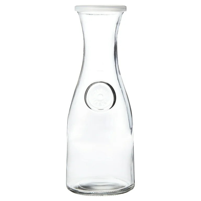 Mainstays Glass Carafe with Lid, 1-Liter | Walmart (US)