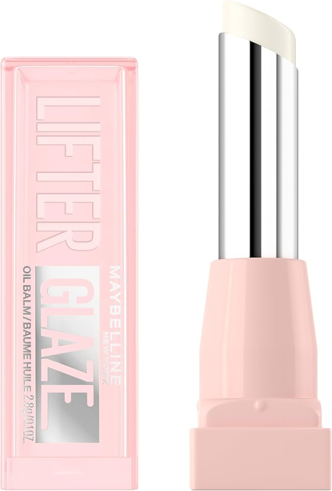 MAYBELLINE Lifter Glaze Oil Balm with Hyaluronic Acid and Hydrating Oil Blend, Lip Balm with 24HR... | Amazon (US)