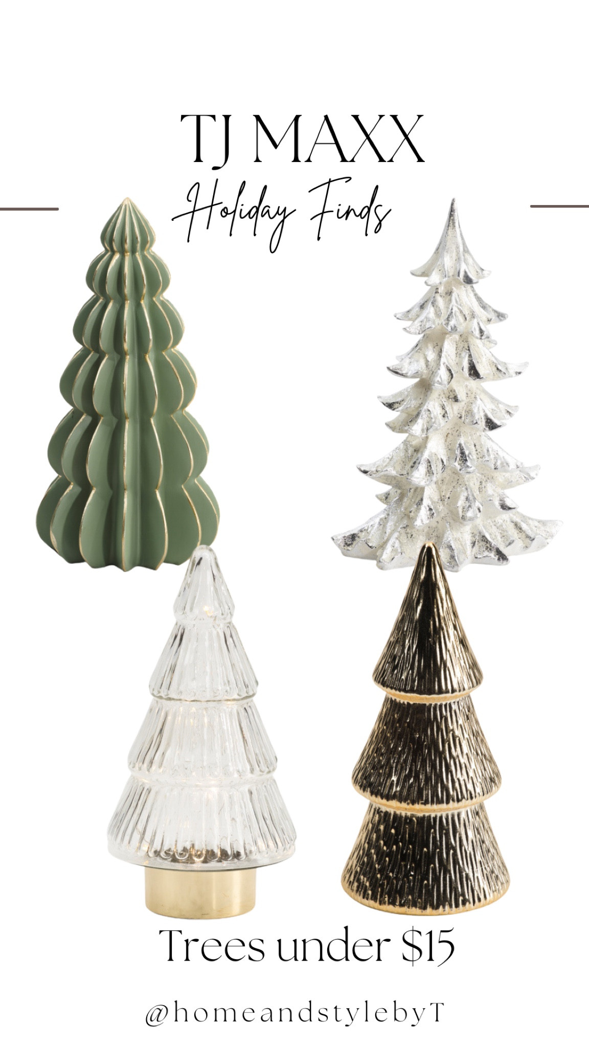 Holiday trees for every decor style 

#LTKSeasonal #LTKHoliday #LTKhome