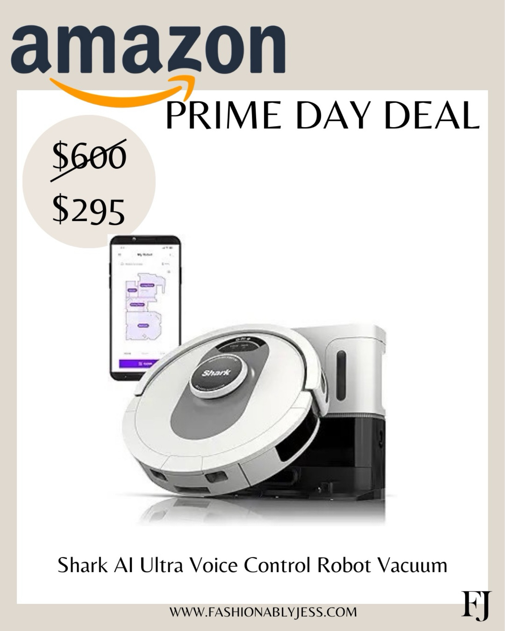 Amazing prime deal on this shark robot vacuum! 

#LTKHome #LTKSaleAlert