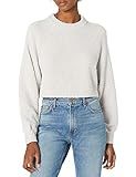 NIA Women's Cropped Casual Plush Long Sleeve Raglan Sweater | Amazon (US)