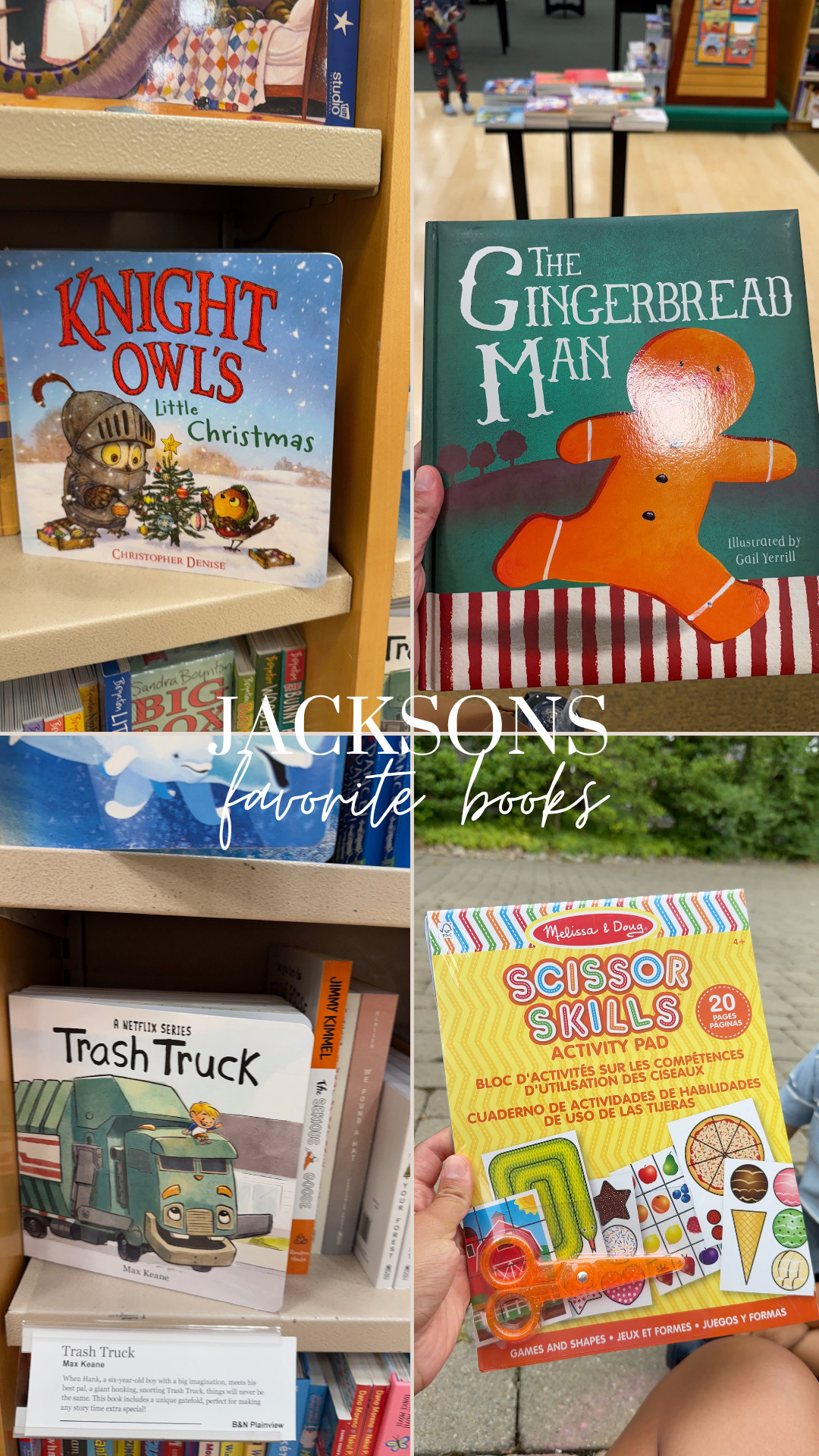 Jacksons favorite books at the moment!! 

favorite books, age 3 books, christmas books, learning books, scissor skills, melissa & doug, bed time stories, bed time books, boy mom, Grace White

#LTKFindsUnder50 #LTKGiftGuide #LTKKids