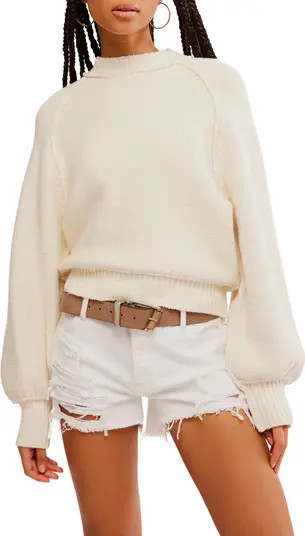 Free People Riley Mock Neck Sweater | Nordstrom | Nordstrom