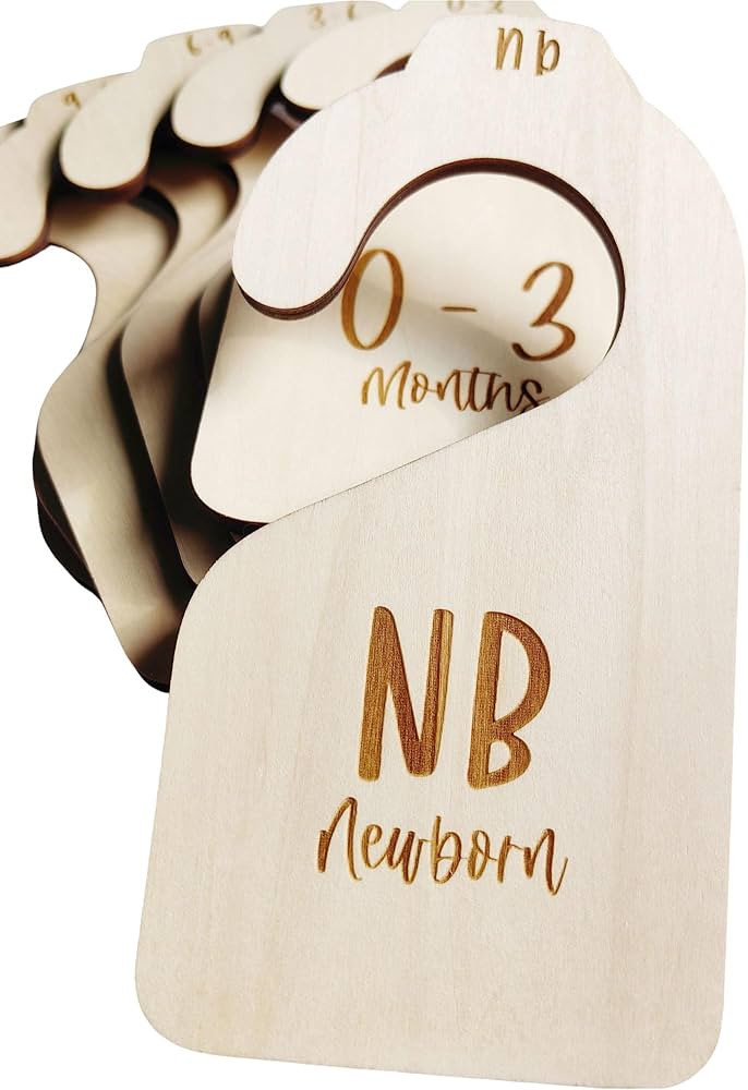 Baby Closet Dividers, Nursery Closet Dividers for Baby Clothes | Baby Shower Closet Gift | Set of... | Amazon (US)
