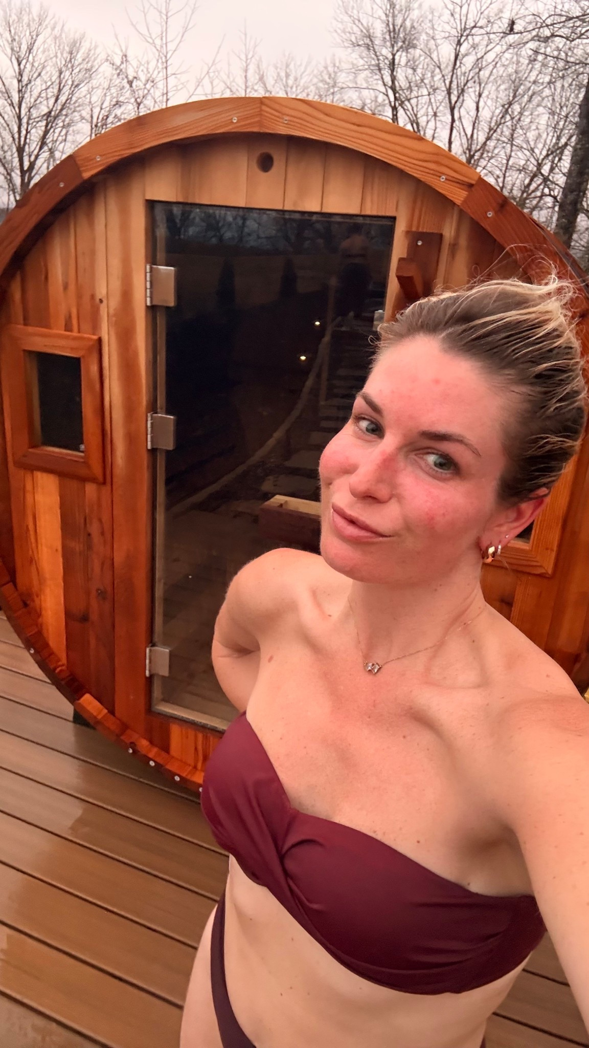 Love loveee this Target swimsuit that was perfect for a sauna morning ♥️

#LTKootd #LTKTravel #LTKselfcare