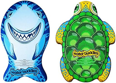Water Buddies Pool Floaties 2-pk | Outdoor Sport Pool Toys for Kids Adults | Floating Foam Shapes 22 | Amazon (US)