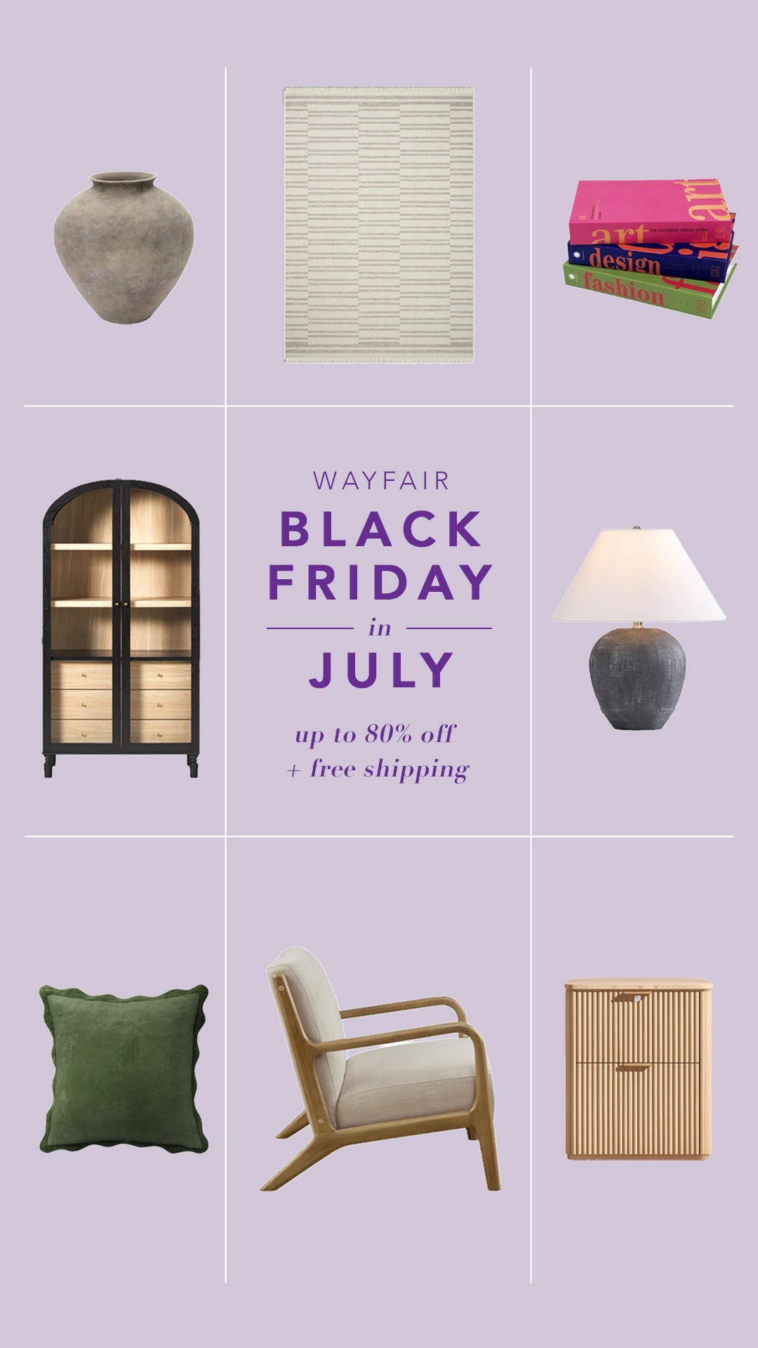Wayfair Black Friday in July: up to 80% off + free shipping! | Hi Sugarplum!

#LTKSaleAlert #LTKHome #LTKOver40