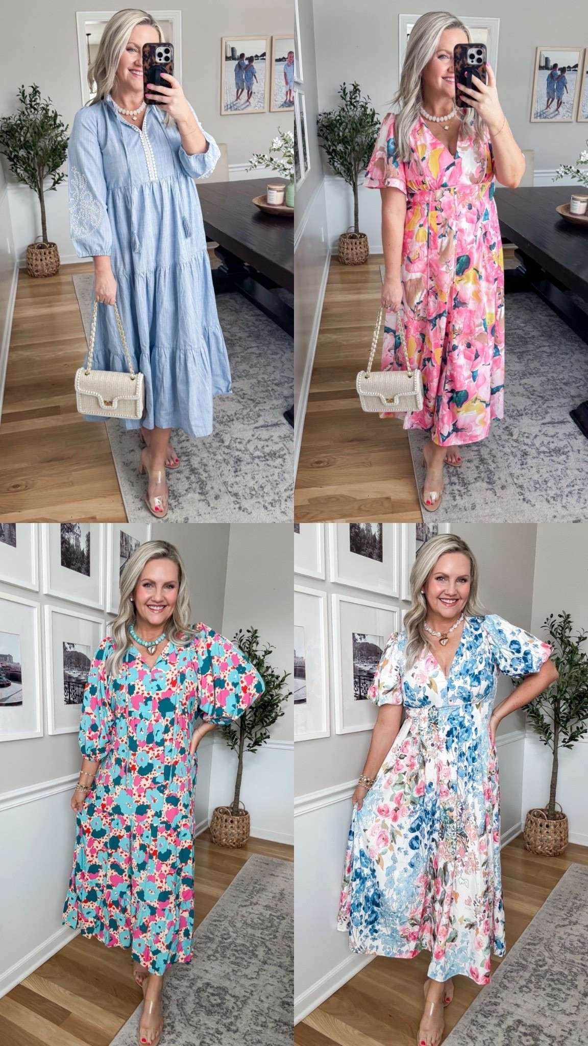 Easter dresses with prime shipping! These all have sleeves 👏🏻 I’m 5’3” in size small
Spring dress 
Mother’s Day dress 
Bridal shower dress
Baby shower dress 



#LTKOver40 #LTKSeasonal