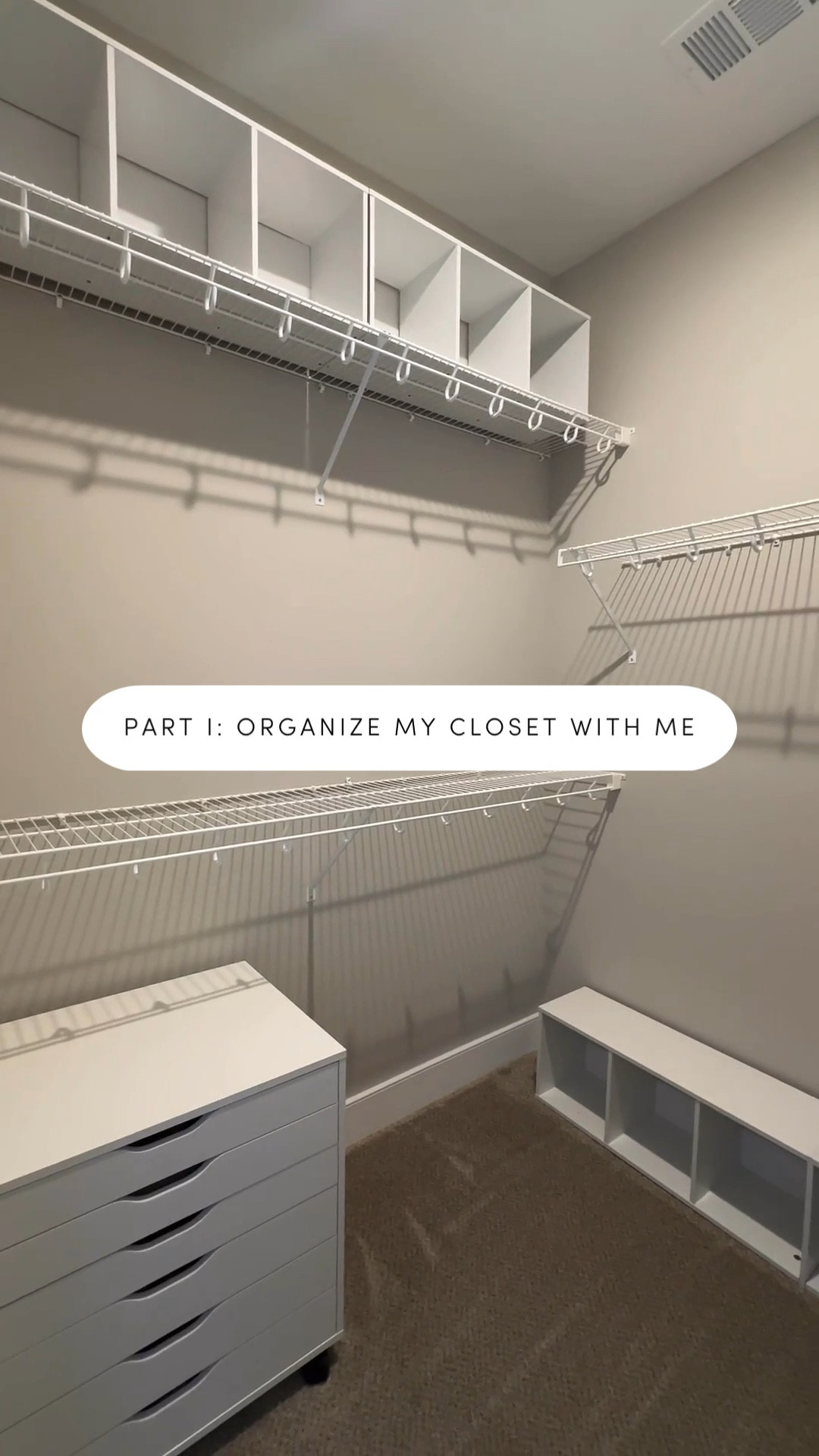 Part 1: Organize My Closet With Me

#LTKHome #LTKVideo