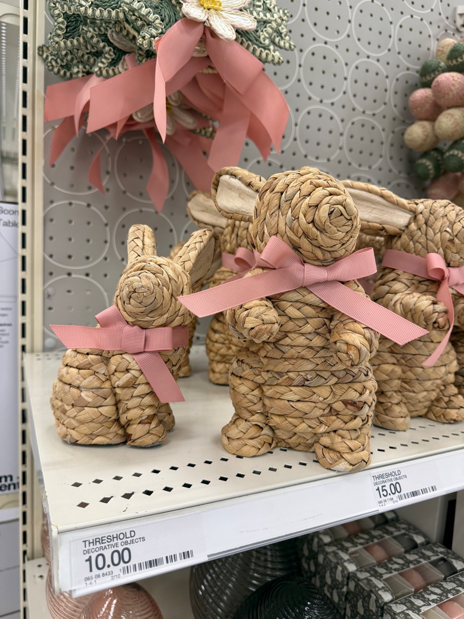 Spotted the cutest woven bunnies- had to grab them for a shelf decor refresh 🌸🐰 

Easter decor, spring decor, target home decor, shelf decor, affordable home decor 

#LTKSeasonal #LTKHome