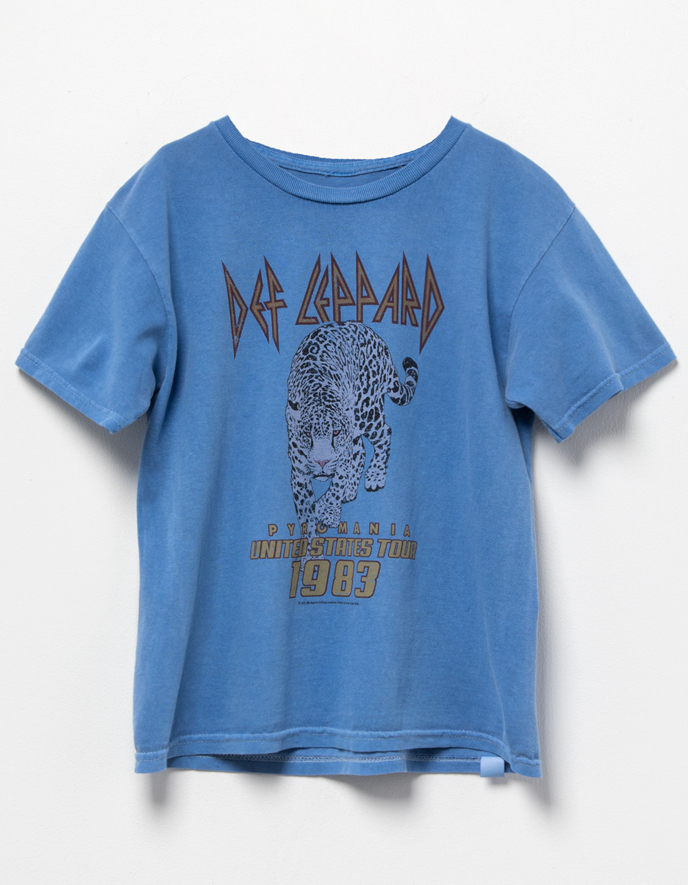 THE VINYL ICONS Def Leppard Girls Tee | Tillys