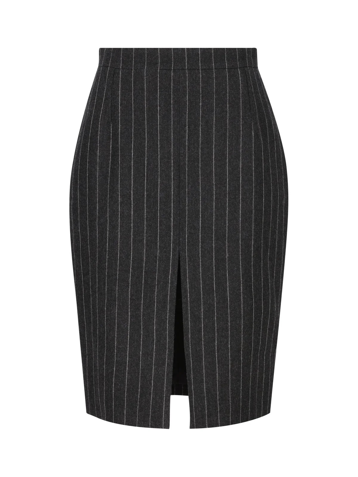 Saint Laurent Striped Pencil Skirt | Cettire Global