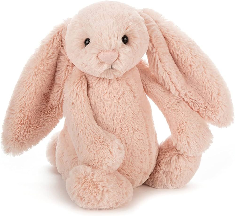 Jellycat Bashful Blush Bunny Stuffed Animal, Medium, 12 inches | Amazon (US)