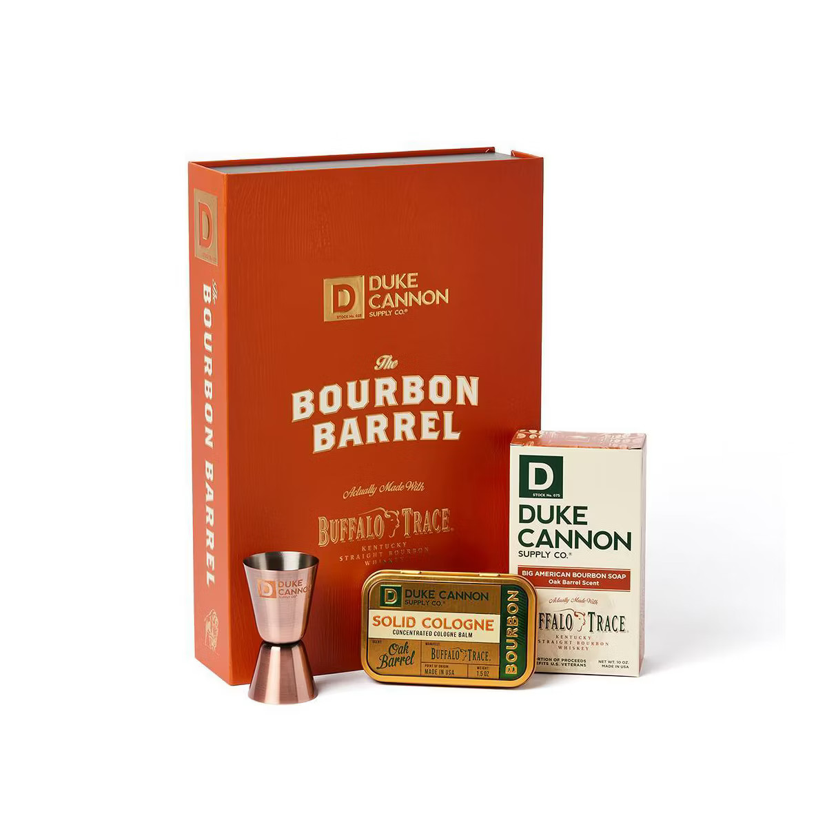 Duke Cannon Supply Co. Buffalo Trace Bourbon Barrel Bath and Body Gift Set - 3ct | Target