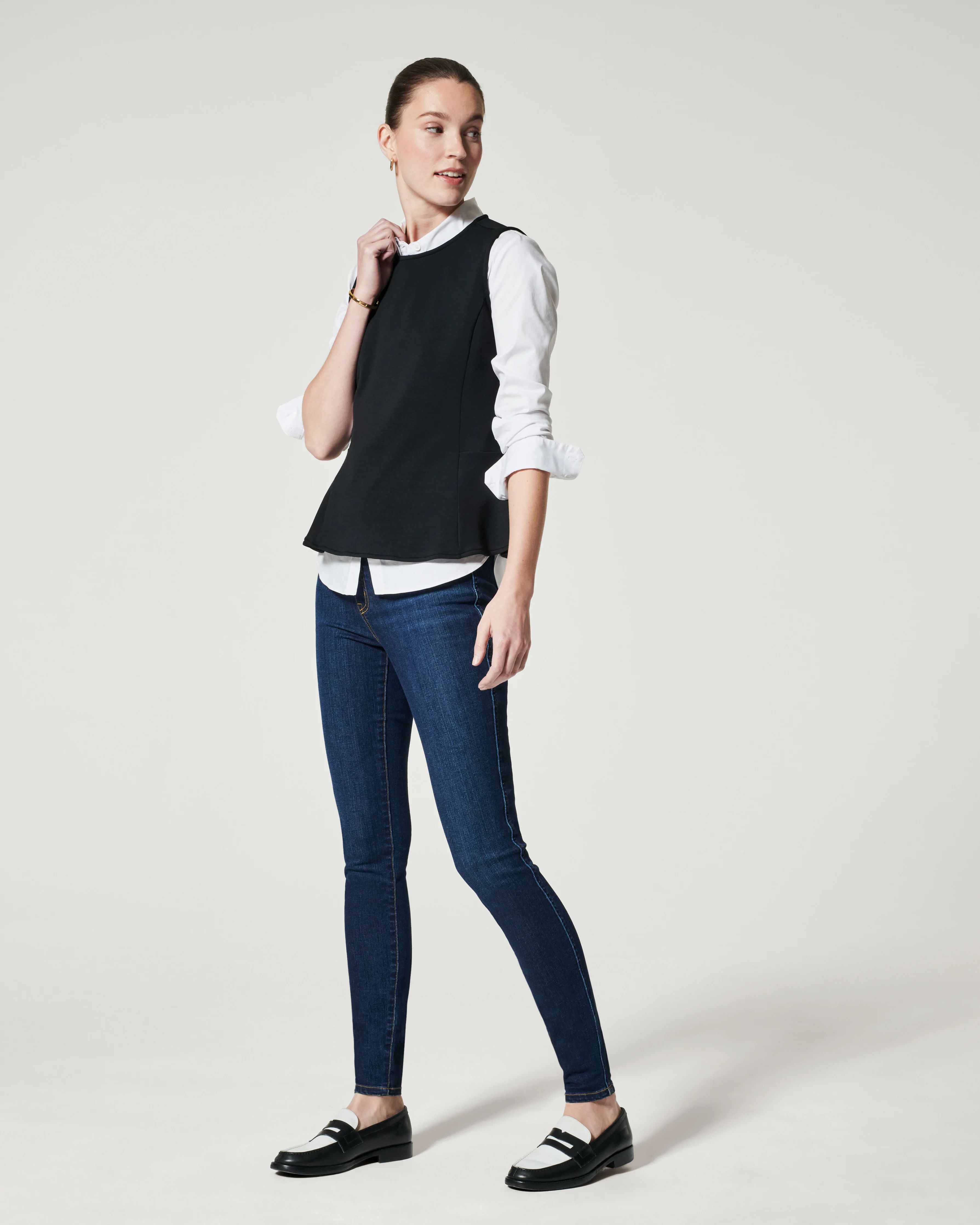 Ankle Skinny Jeans, Midnight Shade | Spanx