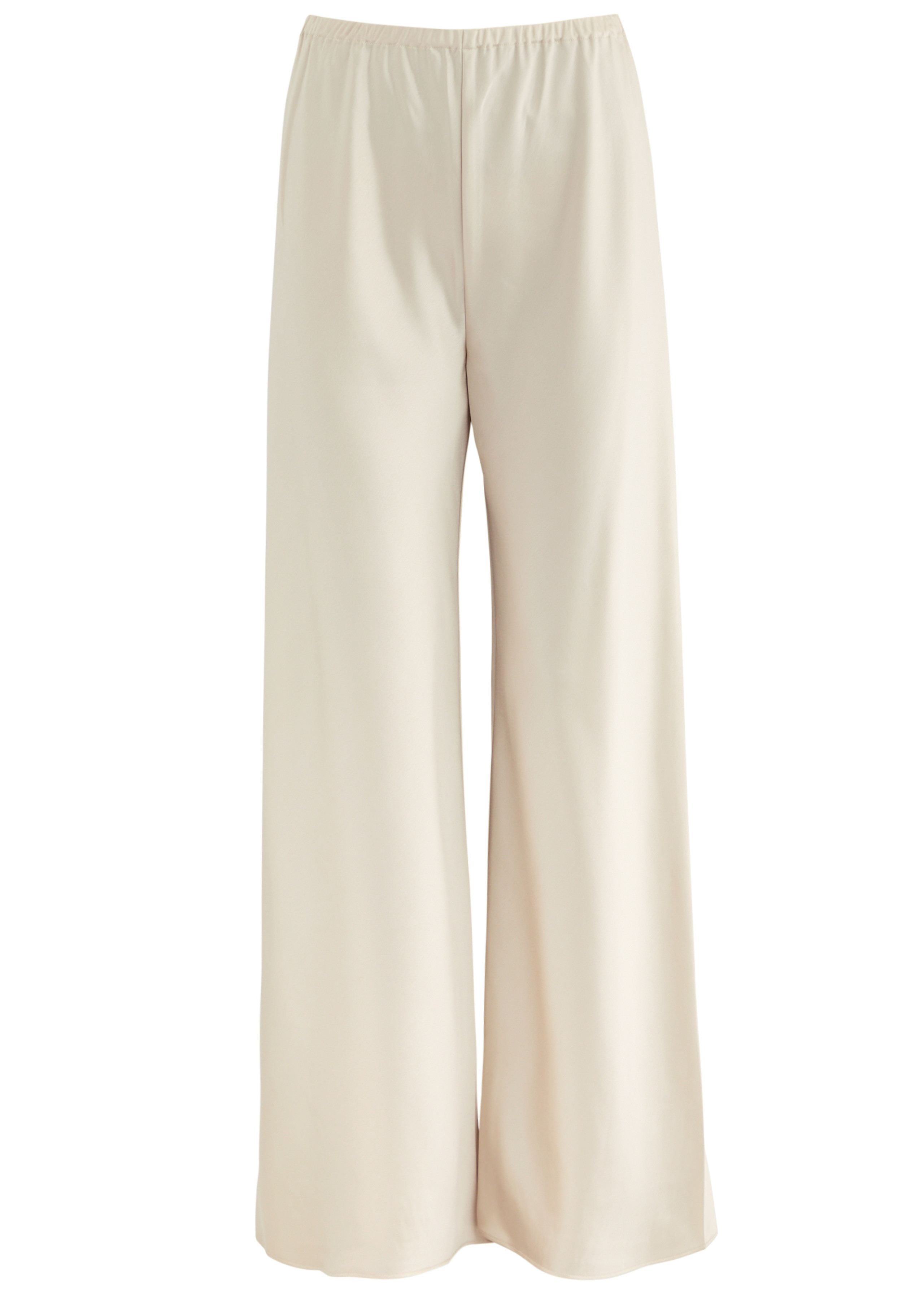 Bias-cut wide-leg satin trousers | Harvey Nichols