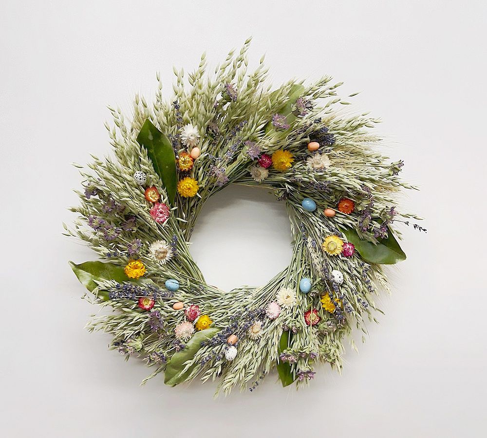 Dried Sweet Spring Nesting Wreaths | Pottery Barn (US)