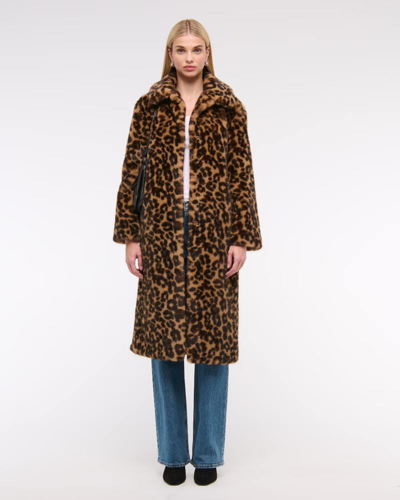 Faux Fur Coat | Abercrombie & Fitch (US)
