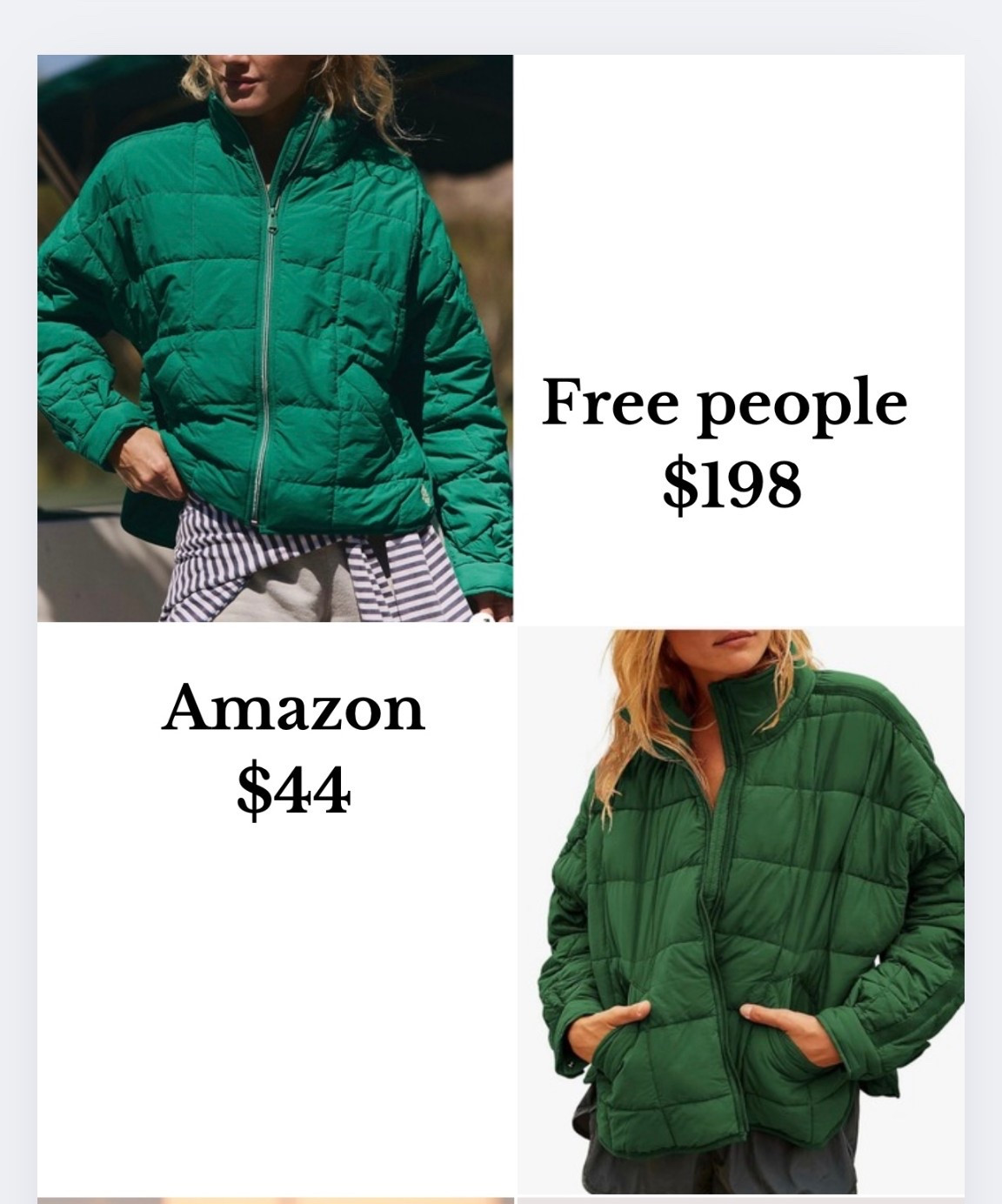 Amazon puffer jacket, free people inspired jacket, Amazon fall finds, looks for less, boujee on a budget 

#LTKFallSale #LTKFindsUnder50 #LTKStyleTip