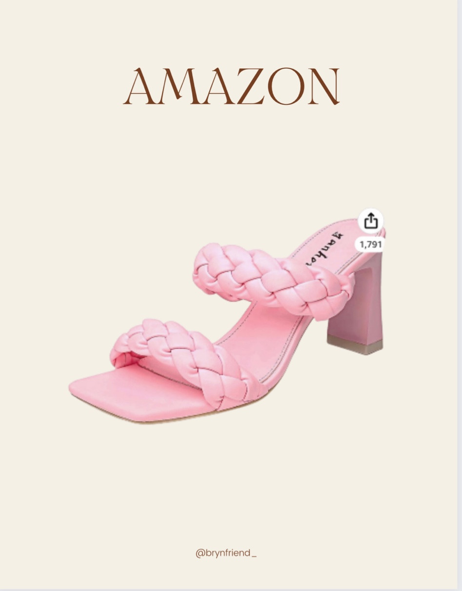 These Amazon shoes are so cute! #barbie #pinkheels #pink #amazon #heels 

#LTKunder50 #LTKstyletip #LTKFind