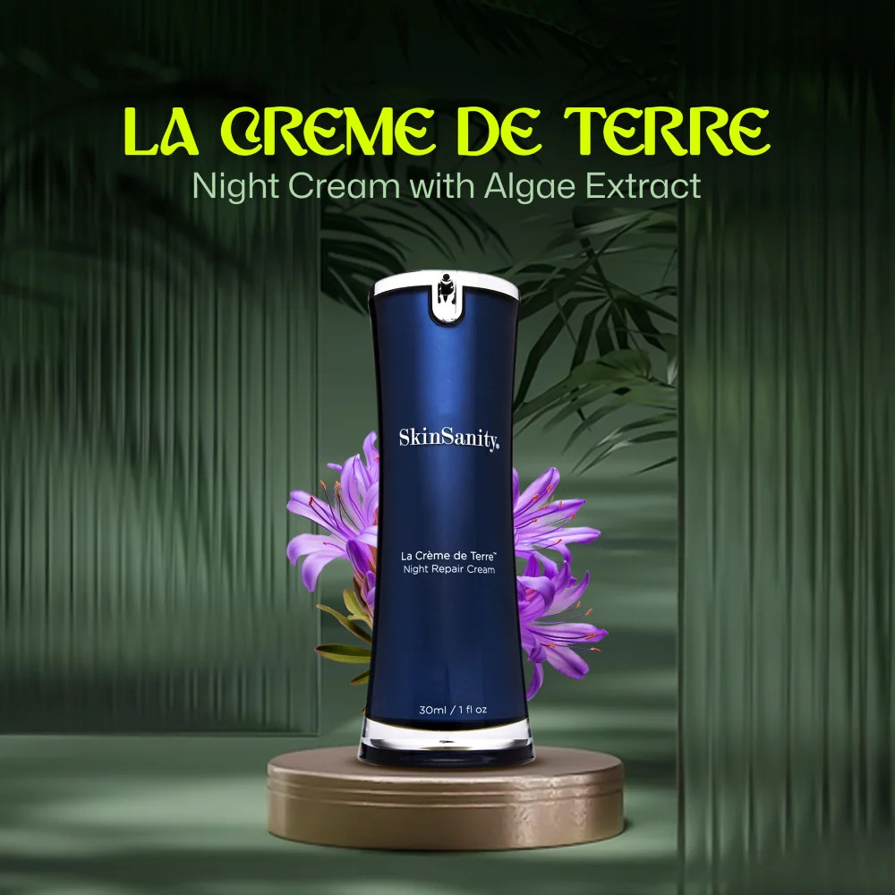 SkinSanity® Le Creme de Terre Night Cream 1 fl oz | Flowering Pharmacy