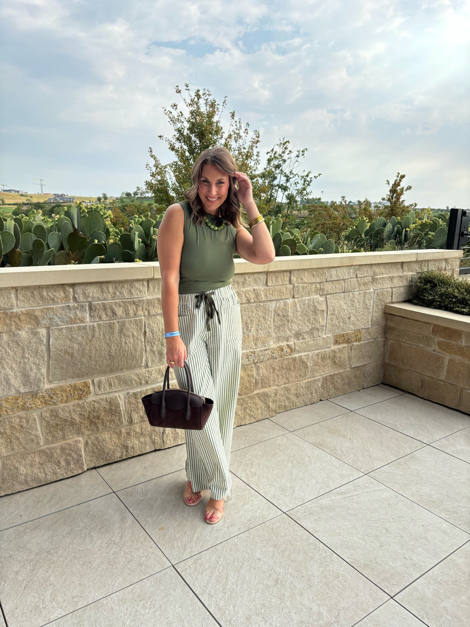 LTK Con outfit! ✨ Loving this mix of olive green + stripes for a chic look that still feels so easy to wear.

Fall outfit, fall fashion, Amazon outfit, Amazon, pants,

#LTKCon #LTKSeasonal #LTKootd