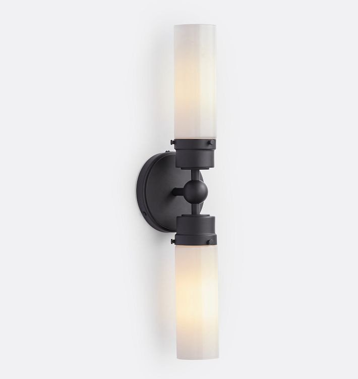 Howe Double Tube Wall Sconce | Rejuvenation | Rejuvenation