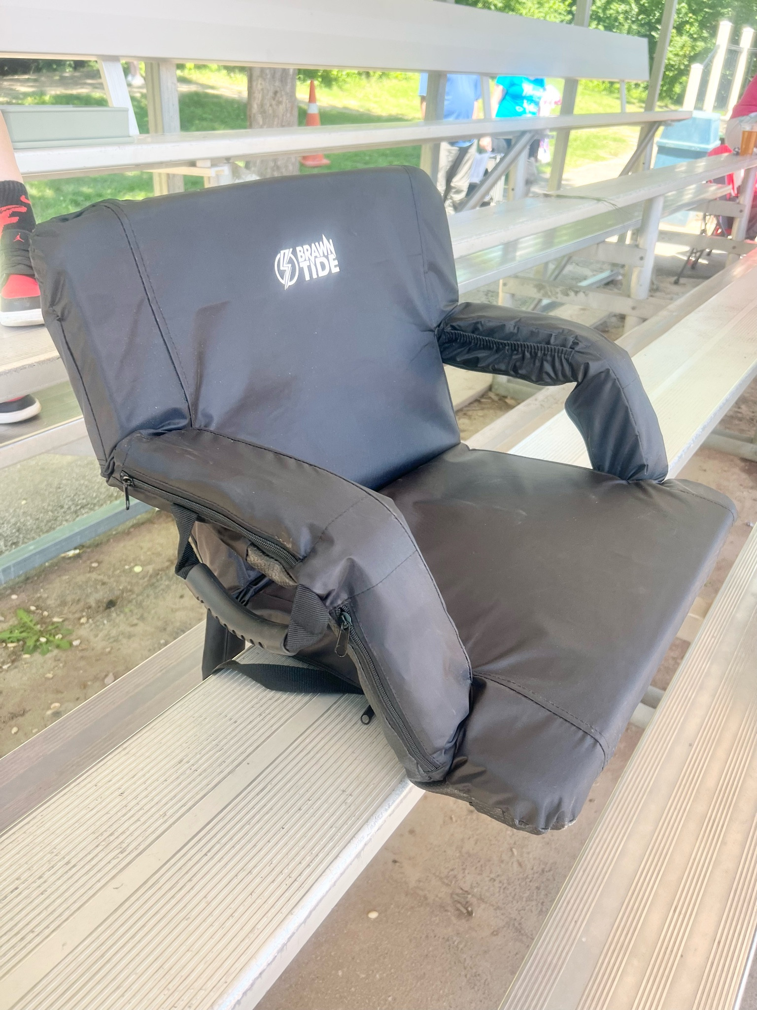 Wish I had bought this bleacher chair sooner!  So comfortable.

#baseball #mom #sports #kidssports #baseballmom #amazon #amazonfind 



#LTKSeasonal #LTKfamily #LTKfindsunder100