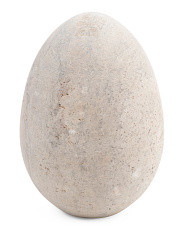 6in Travertine Egg | TJ Maxx